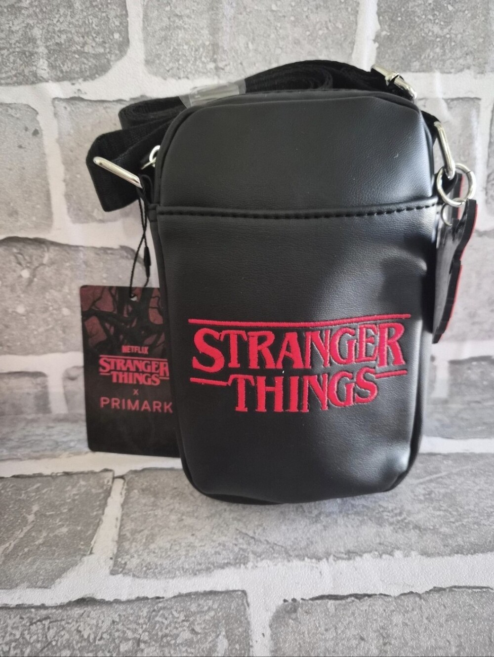 NWT Primark Stranger Things Phone Bag